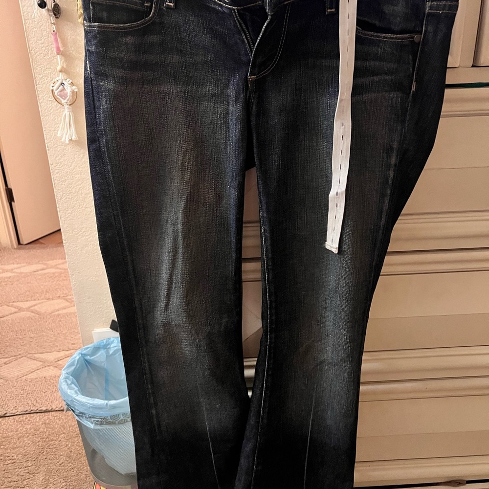 Paige Maternity Prem Denim - Women's Dark Blue Jeans (27) new